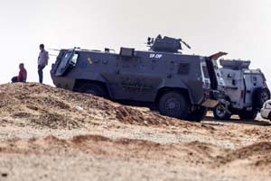  Kontak Senjata dengan Milisi, 52 Polisi Mesir Tewas